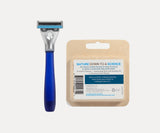Sensitive Glass Razor + 4 Refills