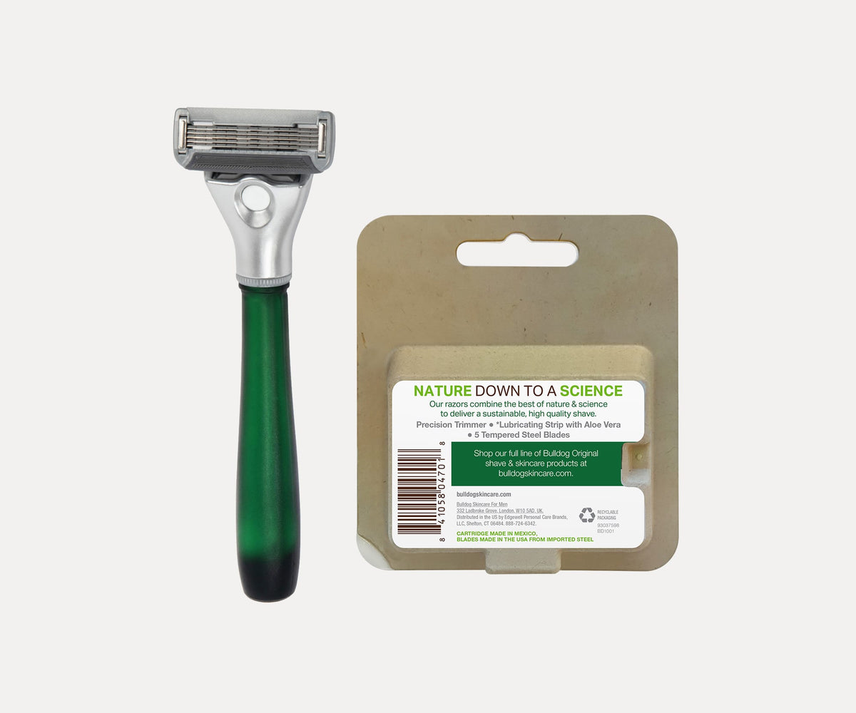 Original Glass Razor + 4 Refills – Bulldog US