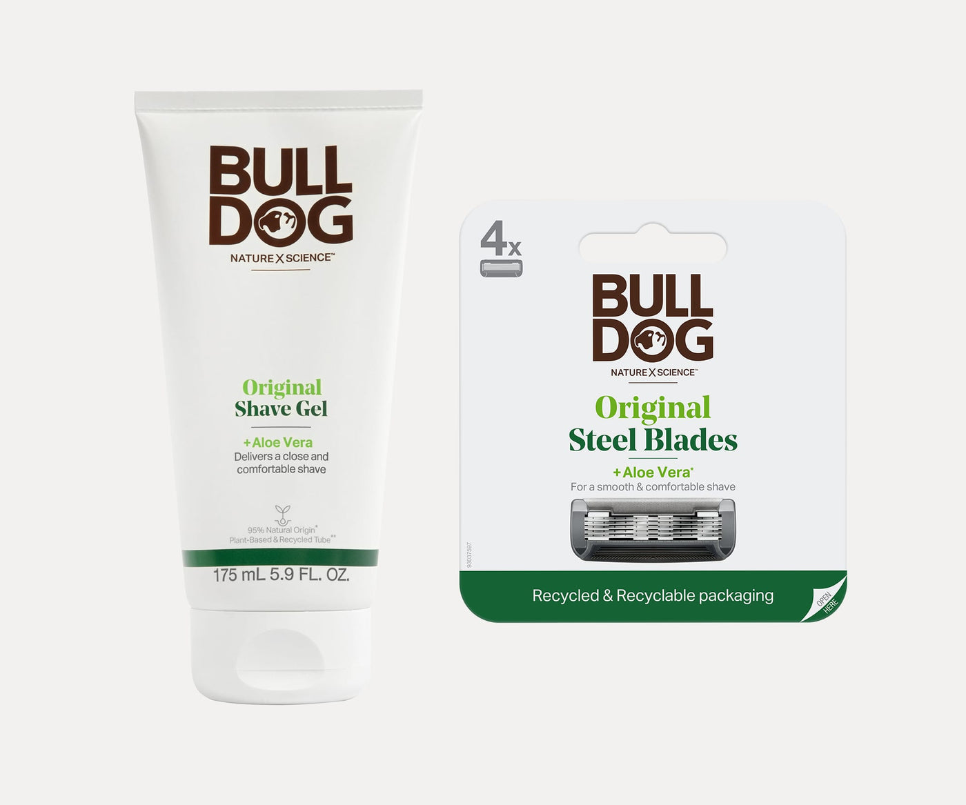 Original Shave Gel & Refill Kit Bulldog US