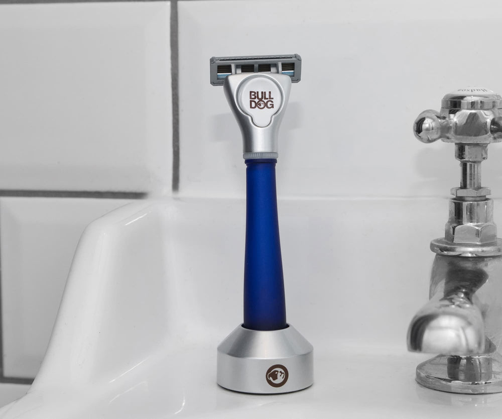 Sensitive Glass Razor + 4 Refills Bulldog US